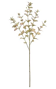 Planta Artificial Galho Eucalipto Real Toque X73 (cha outono) 90cm