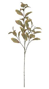 Planta Artificial Galho Folha C/Proteção UV X31 (verde outono) 1m
