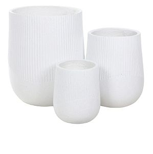 Vaso Fibrocimento C/3 UNI (branco) 54cm