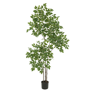Planta Artificial Ficus Real Toque C/Pote X1389 (verde) 1,8m