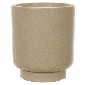 Vaso Polipropileno Roterdao (areia) 30X26cm