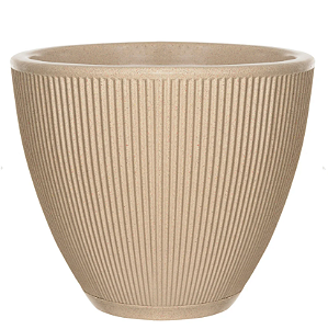 Vaso Polipropileno Terrassa (areia) 33X40cm