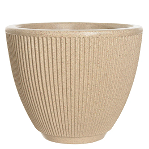 Vaso Polipropileno Terrassa (areia) 26X31cm