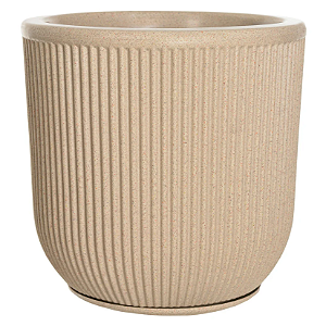 Vaso Polipropileno Terrassa (areia) 29X28cm