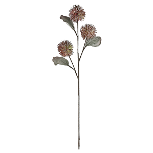 Planta Artificial Mamona Eva X3 (verde outono) 90cm
