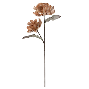 Planta Artificial Haster Flor Eva X2 (ocre) 93cm