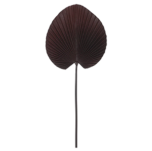 Planta Artificial Folha Leque Eva (burgundy) 79cm
