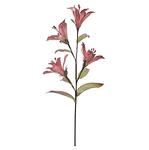 Planta Artificial Haster Lirio Eva X4 (rosa) 97cm