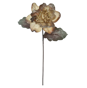 Planta Aritficial Haster Peonia Eva (bege) 70cm