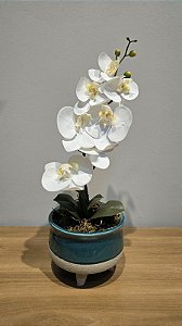 Arranjo 1 Orquidea Vaso Verde
