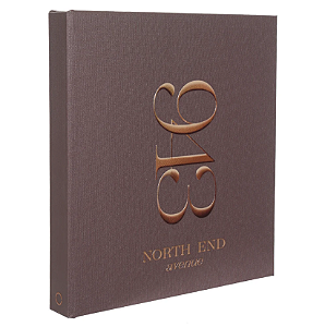 Caixa Livro Mdf Direction (marrom) 25X23X3cm