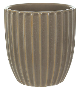 Vaso Cermica (fendi) 12cm