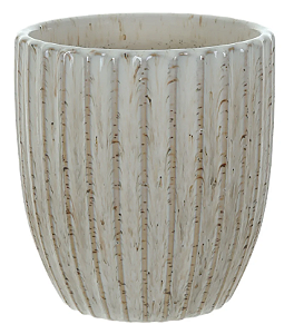Vaso Ceramica (branco) 12cm