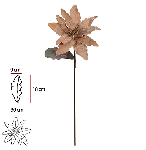 Planta Artificial Magnolia Eva (laranja outono) 85cm