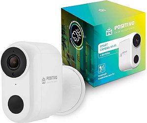 Smart Câmera Wi-Fi com Bateria Positivo Casa Inteligente