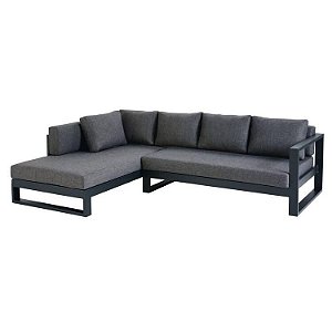 Sofá de Ferro Maite com Chaise- 2,40x1,20