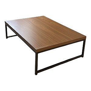 Mesa de Centro Maitê com MDF Louro Freijó 1,00m x 0,60m
