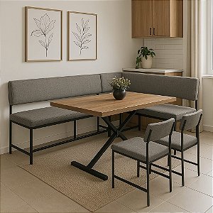 Canto Alemão com mesa - Lançamento