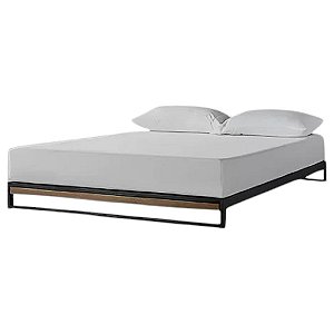 Cama Box de Ferro Giovana de Casal 1,38x1,88 com 20cm do chão