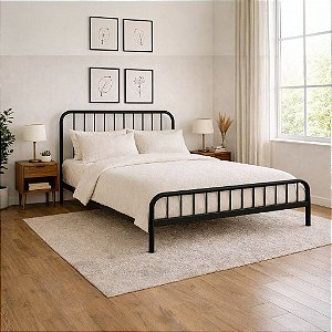 Cama de Ferro Diana Super King Size 1,93x2,03