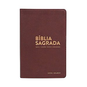 Bíblia Sagrada NVT - Vinho - Letra Grande