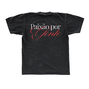 Camiseta Mais Amor Chumbo
