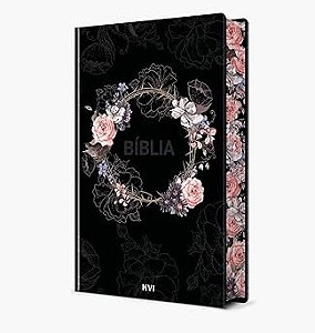 BÍBLIA SAGRADA NAA - FLORES PRETA