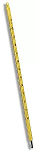 Termômetro Químico INCOTERM 5041.20 Escala Externa Divisão -10+110:1°C Cobertura Amarelo - 260mm