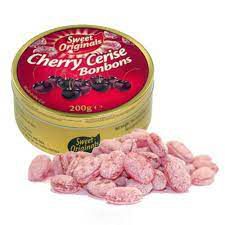 Balas Cereja Sweet Originals Cherry Cerise Bonbons Pote 200g