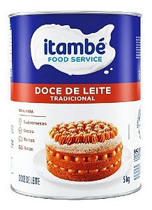Doce De Leite Pastoso 5kg Lata Itambé Food Service