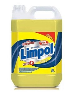 Detergente Liquido Limpeza Neutro Limpol 5 Litros