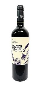 Vinho Tinto Argentino Malbec Manos Negras 750ml