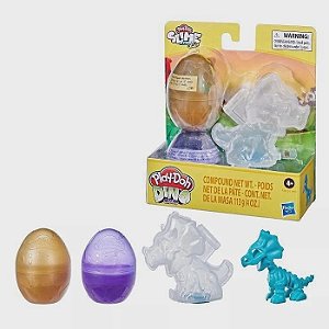 Play Doh Slime Dino Crew Ovos E Ossos Triceratops F1499