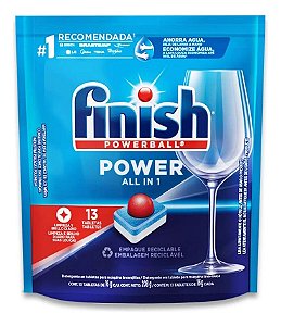 Detergente Para Lava-louças Finish Powerball Max 13 Tabletes