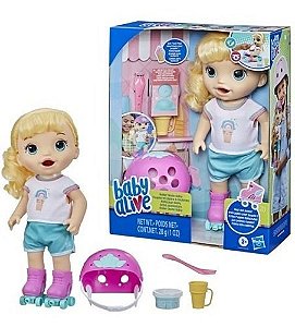 Boneca Baby Alive Sudsy Styling Cabelos Loiros F5112 - Hasbro