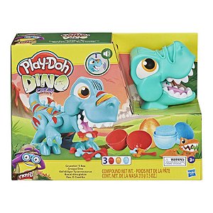 Massinha Play-doh Dino Crew Rex O Comilão Hasbro
