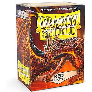 DRAGON SHIELD MATTE - Vermelho