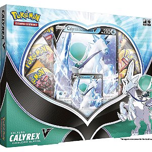 Box Pokémon Calyrex Cavaleiro Glacial