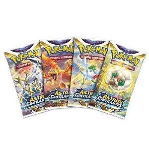 Booster Avulso Pokémon Espada e Escudo 9 Astros Cintilantes