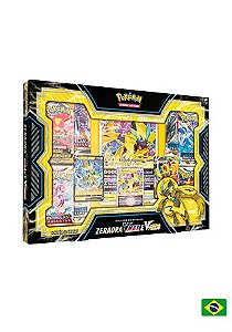 Cartas Pokémon Box Coleção de Batalha Deoxys VMax e VAstro - Copag