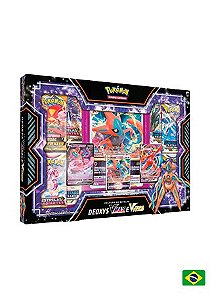 Pokémon TCG: Box Coleção de Batalha - Deoxys + Zeraora VMAX e V