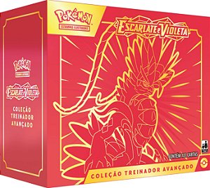 Box Pokémon Treinador Avançado Koraidon Escarlate E Violeta