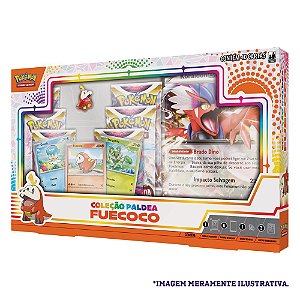 Box Coleção Box Coleção Infernape V Pokémon Card Games Colecionáveis