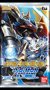 Booster Avulso - Digimon Card Game New Awakening [BT08]
