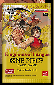 Booster Avulso - Kingdoms of Intrigue - [OP-04] - One Piece Card Game
