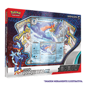 Box Pokémon Parceiros De Paldea Quaquaval Ex