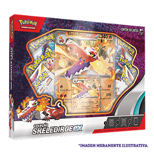 Box Pokémon Parceiros De Paldea Skeledirge Ex