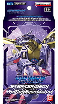 Deck Inicial - Digimon Card Game - ST-16 - Wolf of Friendship