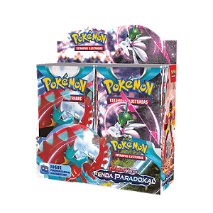 Box Display Pokémon Escarlate E Violeta 4 Fenda Paradoxal