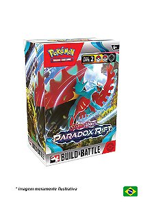Pré-lançamento - Pokémon - Escarlate e Violeta 4 Fenda Paradoxal- 3 de Novembro (sexta-feira)